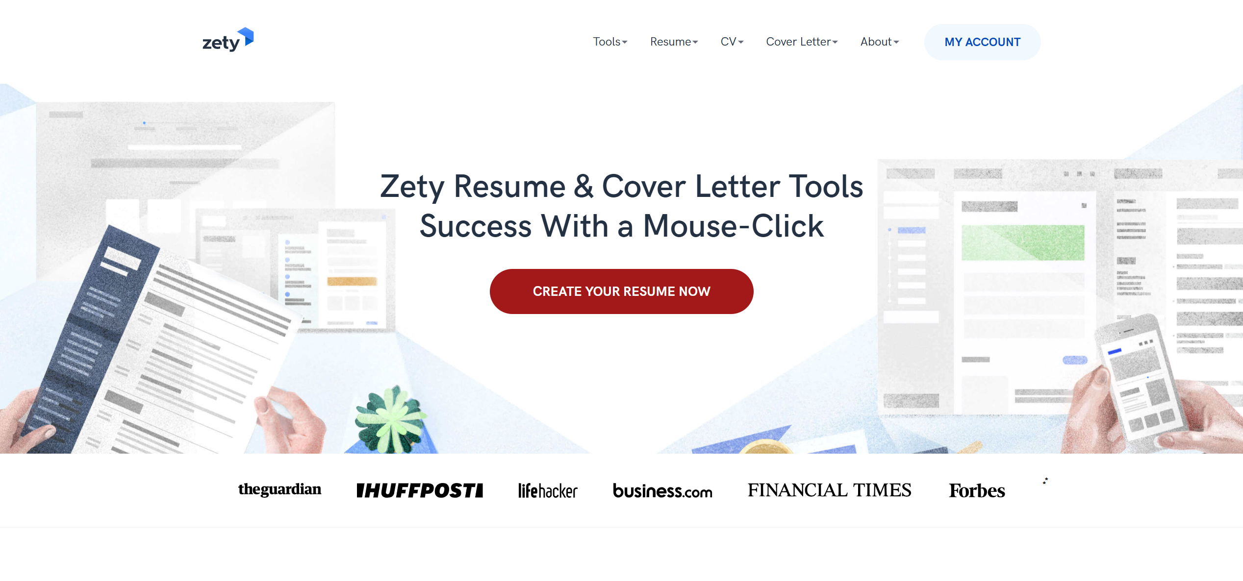 📄 Zety - AI-Powered Resume Builder